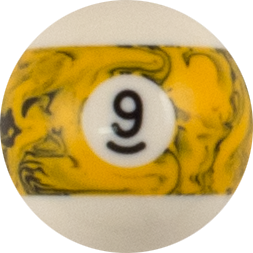 Black Marble Replacement Ball - #9